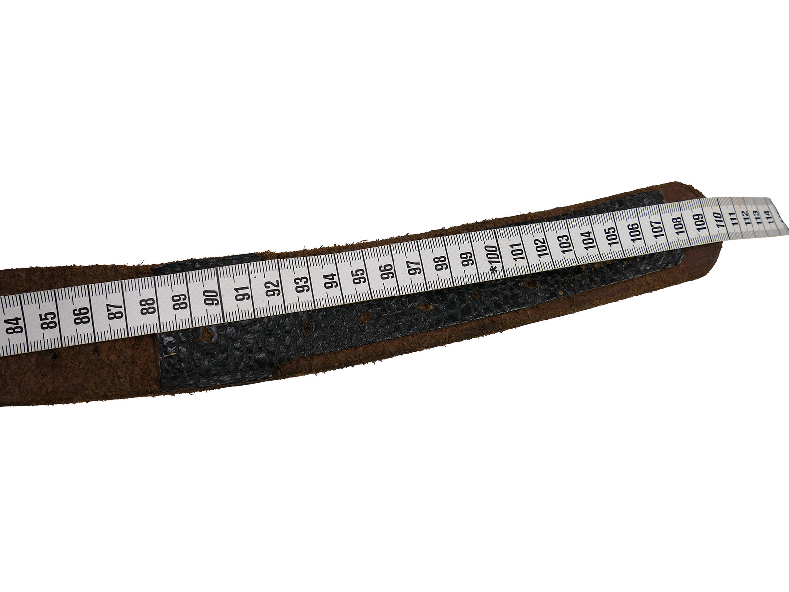 Vintage Leder Koppel / Koppelriemen Lederkoppel 110cm COLLECTION BATTLE WORN