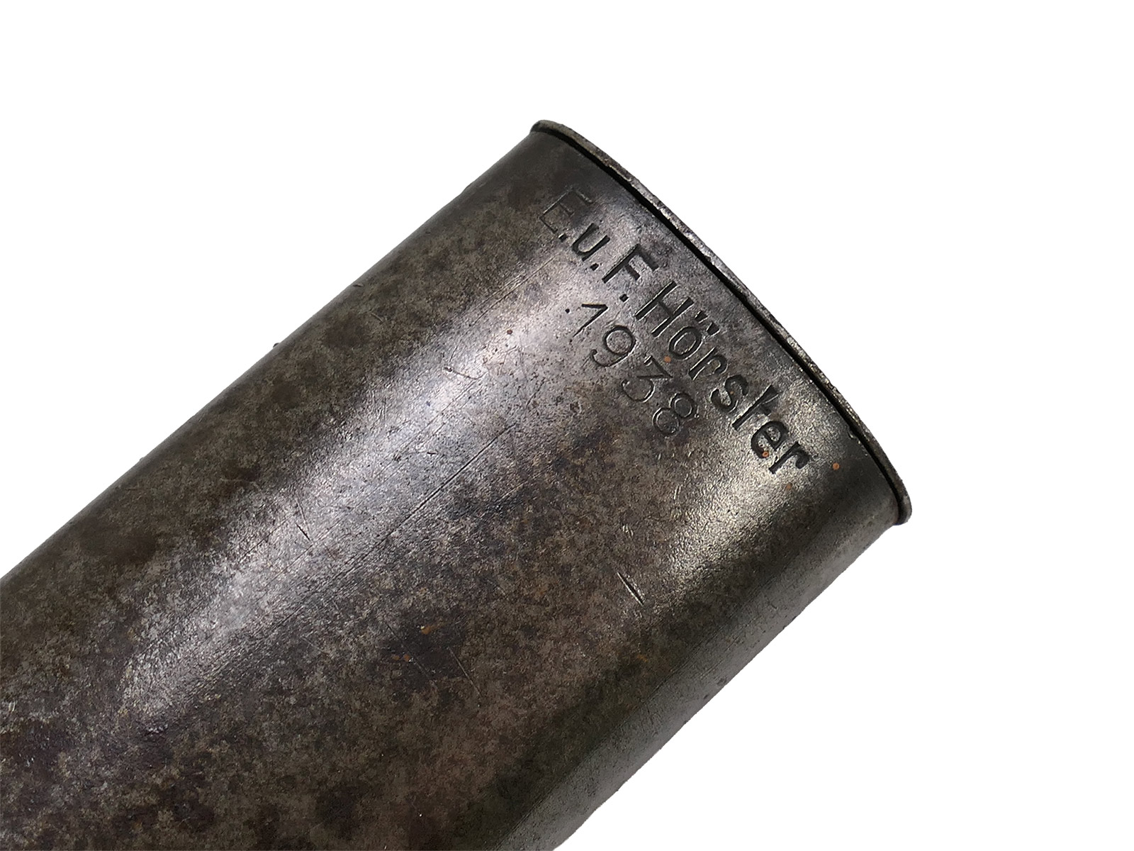 Wehrmacht Bajonett M84/98 Berg & Co 1938 Karabiner K98 / Seitengewehr mit Scheide BATTLE WORN