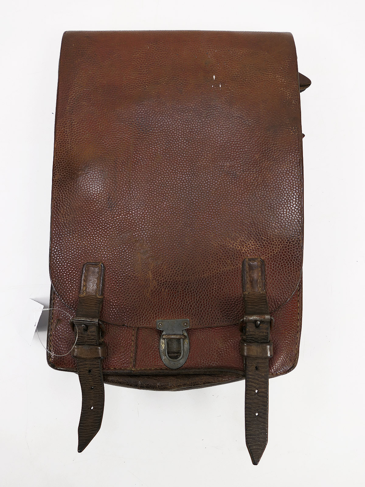 Wehrmacht / Luftwaffe Kartentasche Leder braun RBNr. Meldetasche COLLECTION