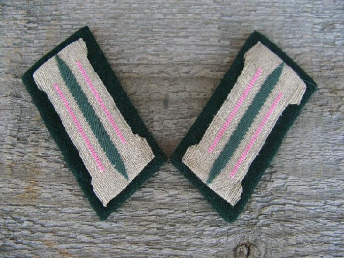 M36 Kragenspiegel Waffenfarbe Panzertruppe