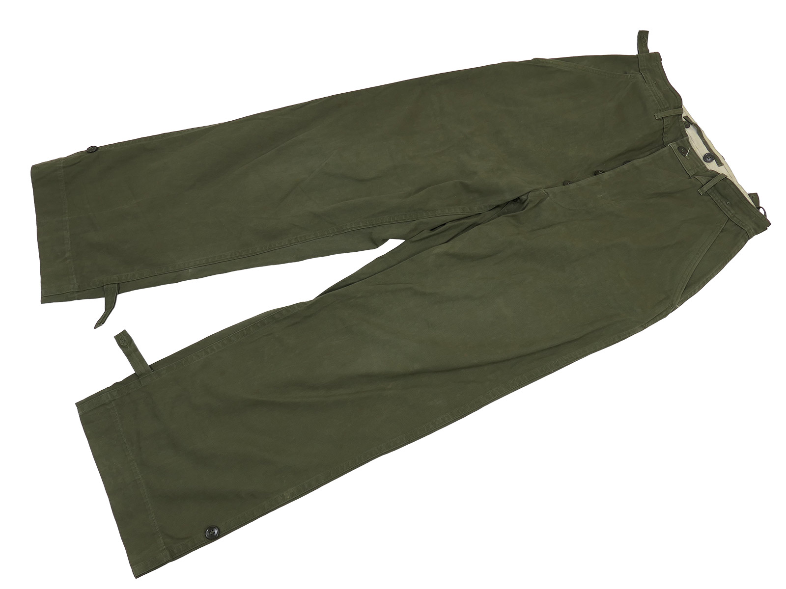 #A Einzelstück Type US WW2 Vintage M43 Trousers M1943 Feldhose Collection BATTLE WORN