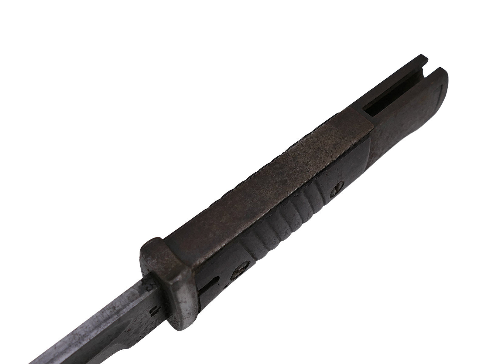 Wehrmacht Bajonett M84/98 ab 43 Karabiner K98 / Seitengewehr mit Scheide BATTLE WORN