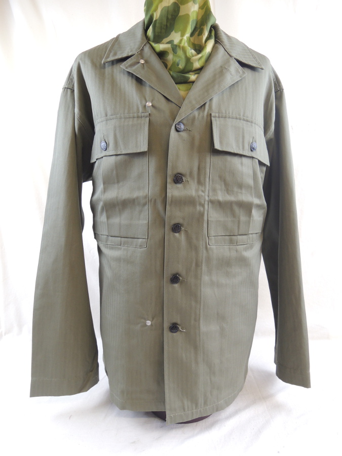 US Army HBT Jacke Feldjacke OD NO.3