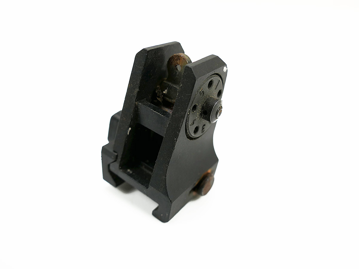 #A Original US ARMY AR15 M16A3 Back up Sight Visier
