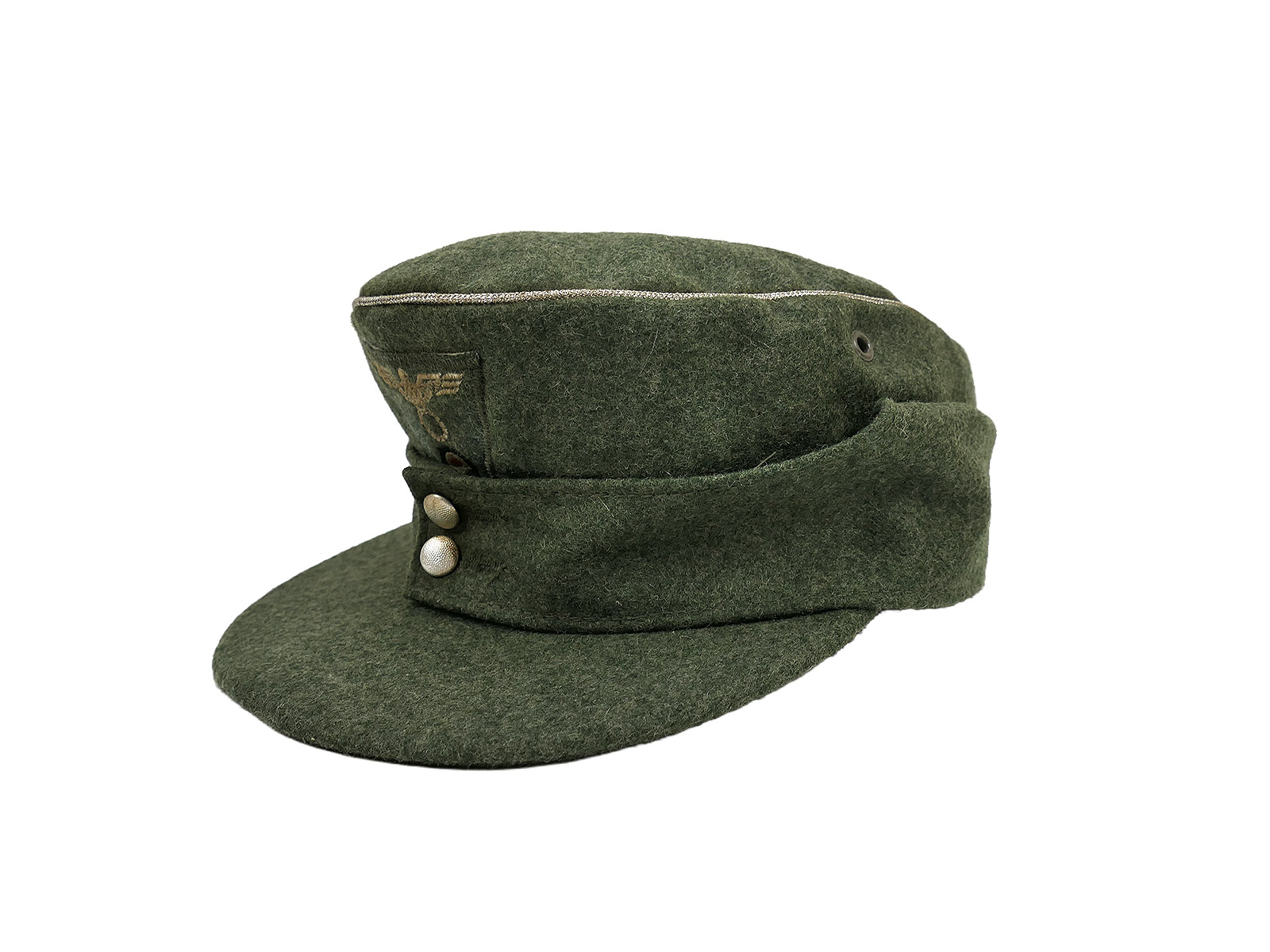 Wehrmacht M43 Feldmütze Offizier Baschlikmütze M1943 effektiert Gr.58 SAMMLUNG 