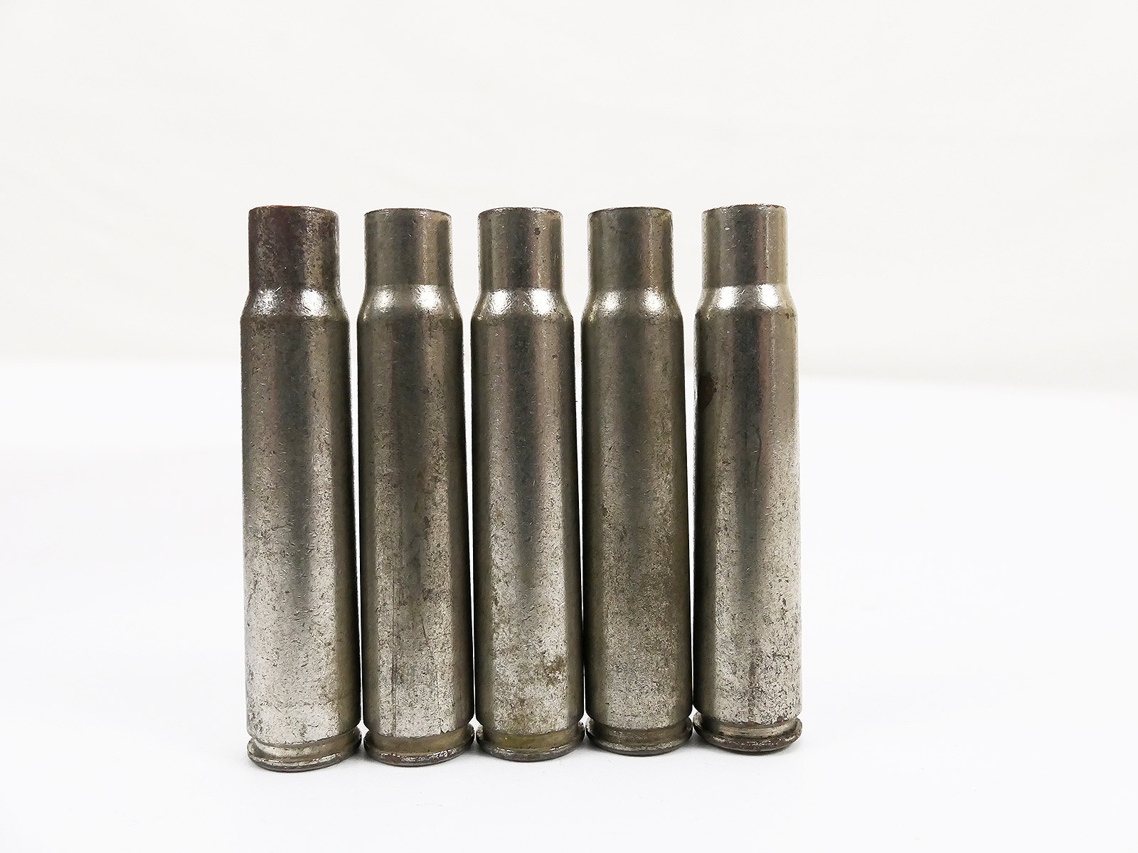 P1145565 WW2 Reichswehr Wehrmacht 5x leere Hülsen 8x57 Munitionshülsen 30er Jahre (blank)