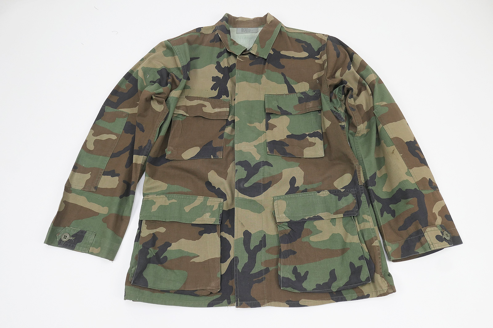 US field jacket - Combat Coat Woodland - Small Regular