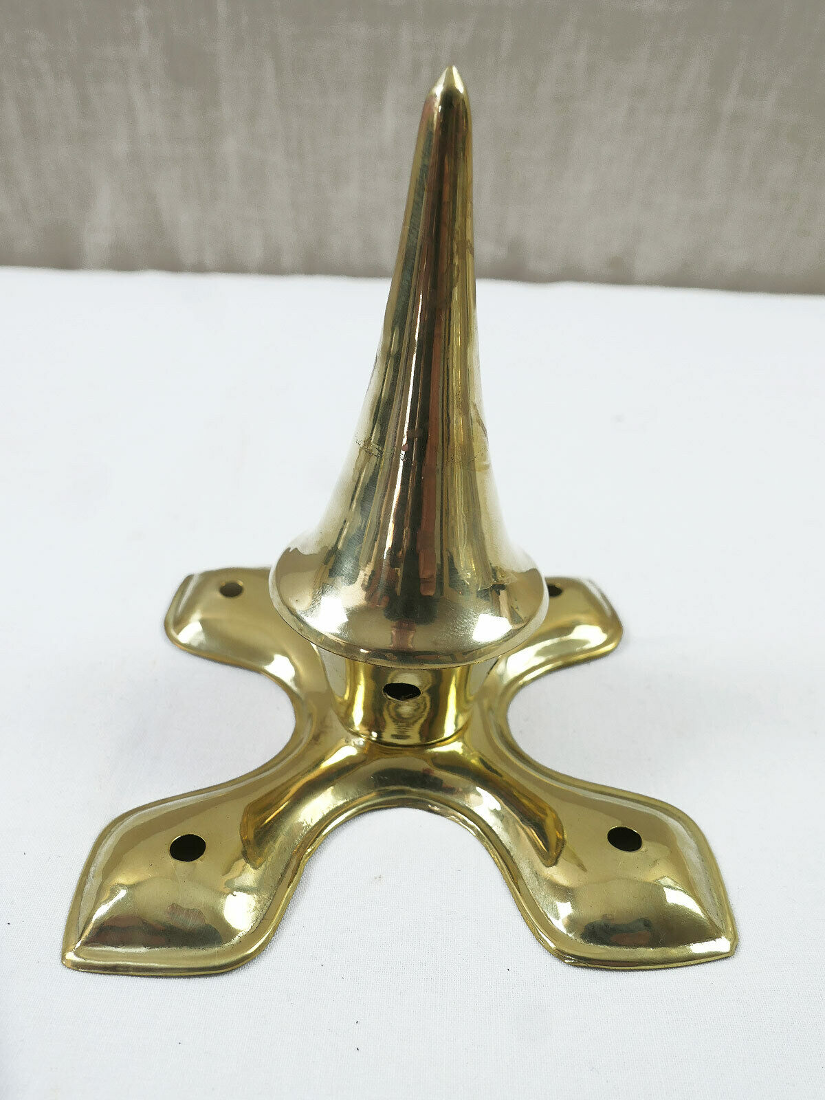 s-l1600-21T5lXhVze2rbtY Messing Spitze Kreuzblatt Helm Pickelhaube Zierrat Ersatzteil SPIKED HELMET #A