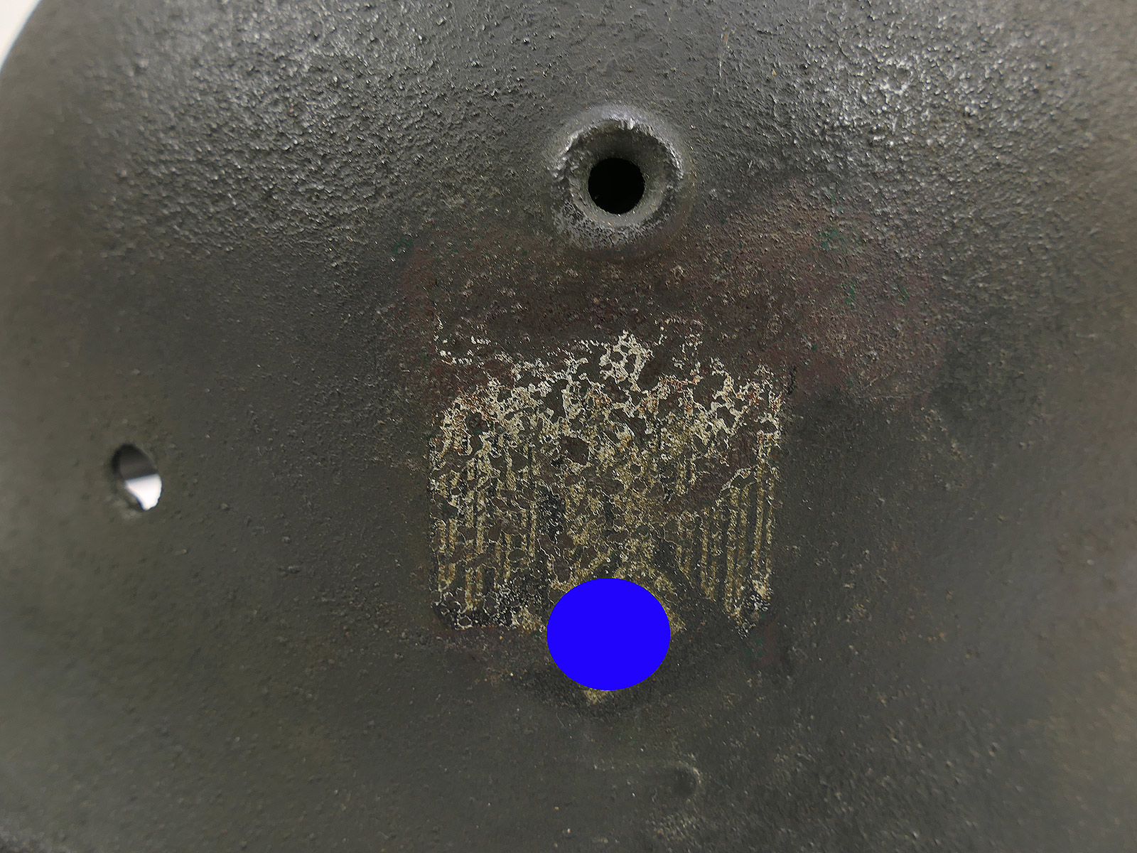 Original Wehrmacht Stahlhelm GLOCKE M40 SD ET64 Antik COLLECTION BATTLE WORN