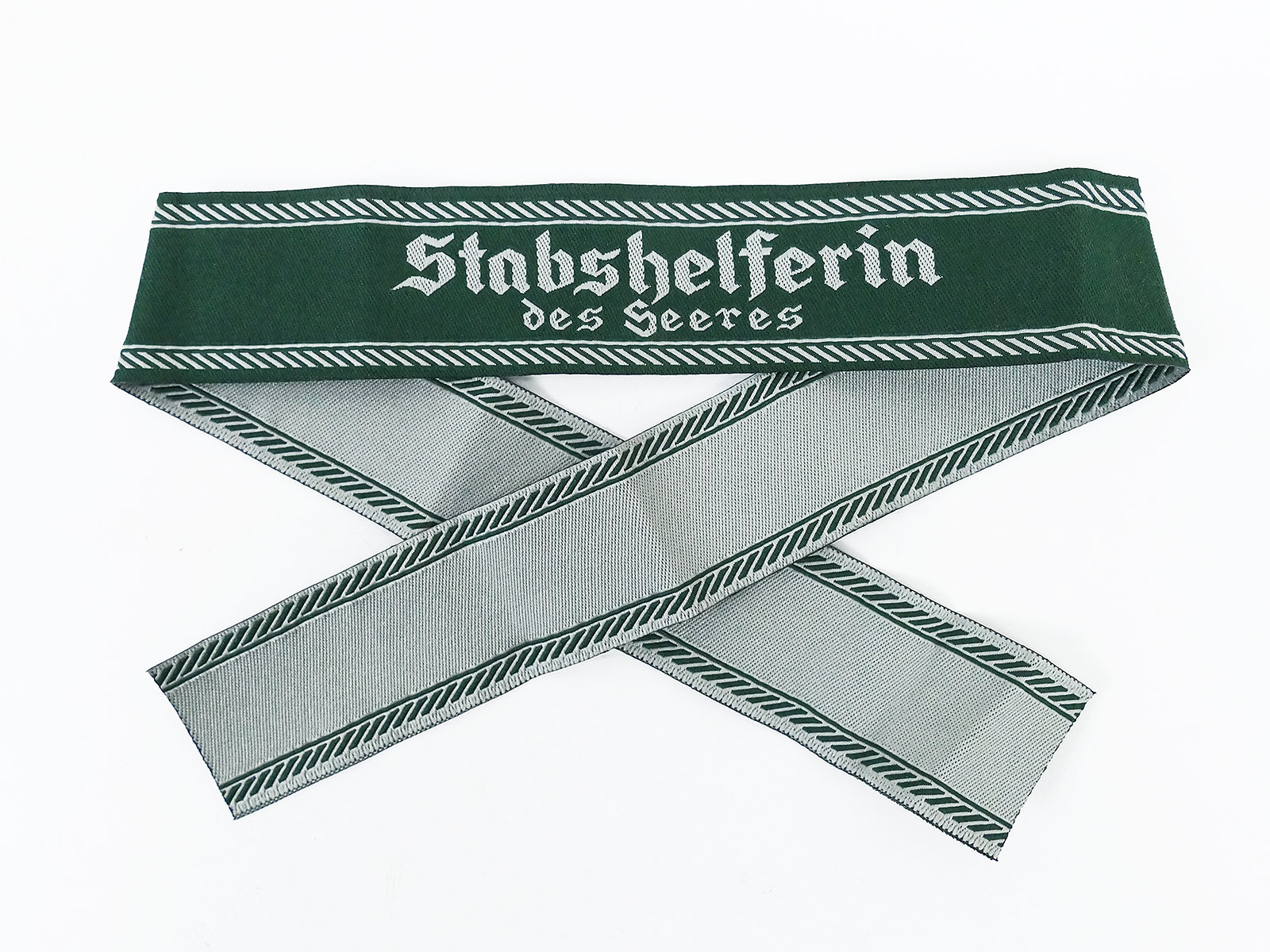 Wehrmacht Ärmelband Stabshelferin des Heeres Ärmelstreifen