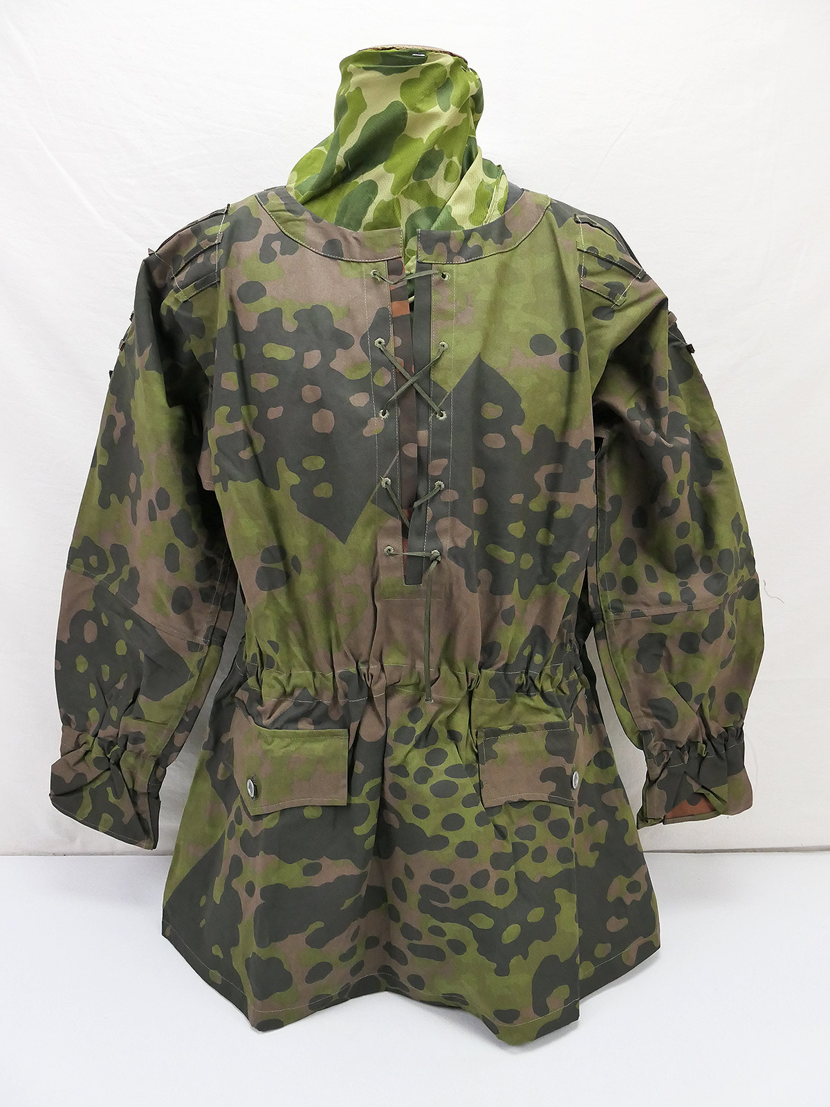 Waffen SS Schlupfjacke Platane 1/2 Modell M42 overprint plane tree smock