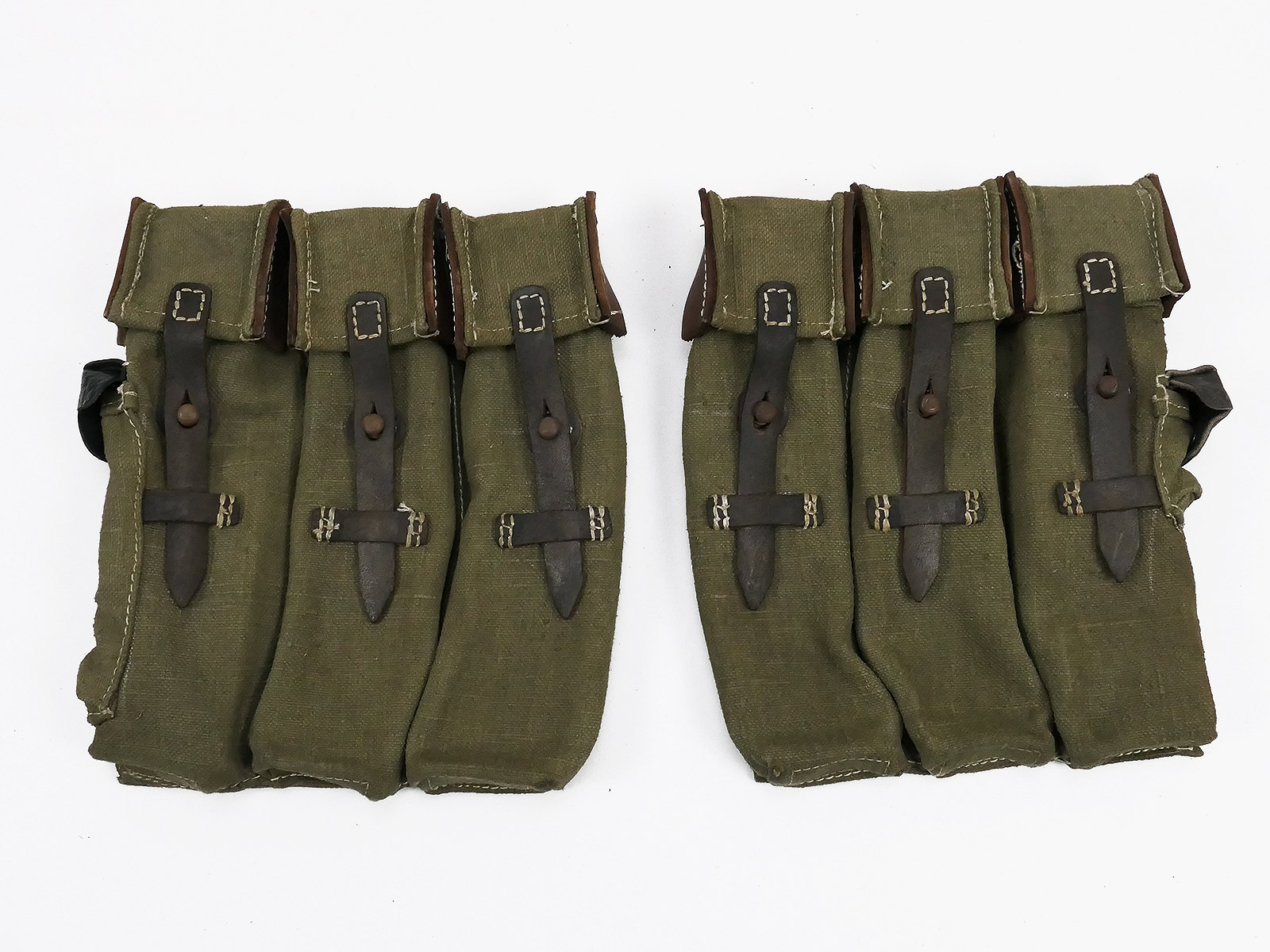 #X4 Wehrmacht 2x Magazintasche Sturmgewehr 44 STGW44 MP44 MKB42 Variante