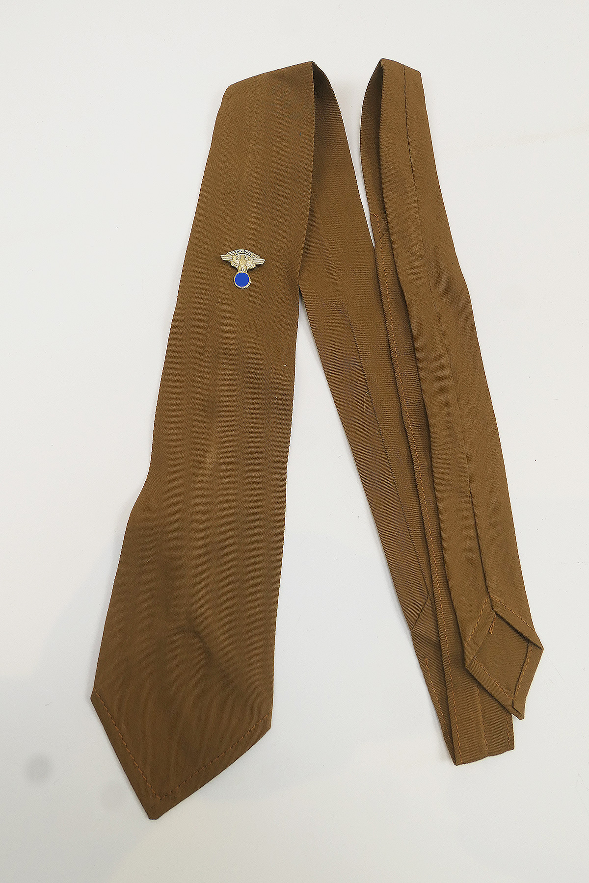 Uniform Binder braun mit NSKK Abzeichen Schlips Krawatte