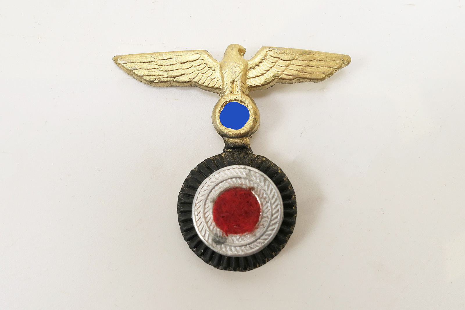Mützenadler mit Kokarde für Tellermütze der Kriegsmarine