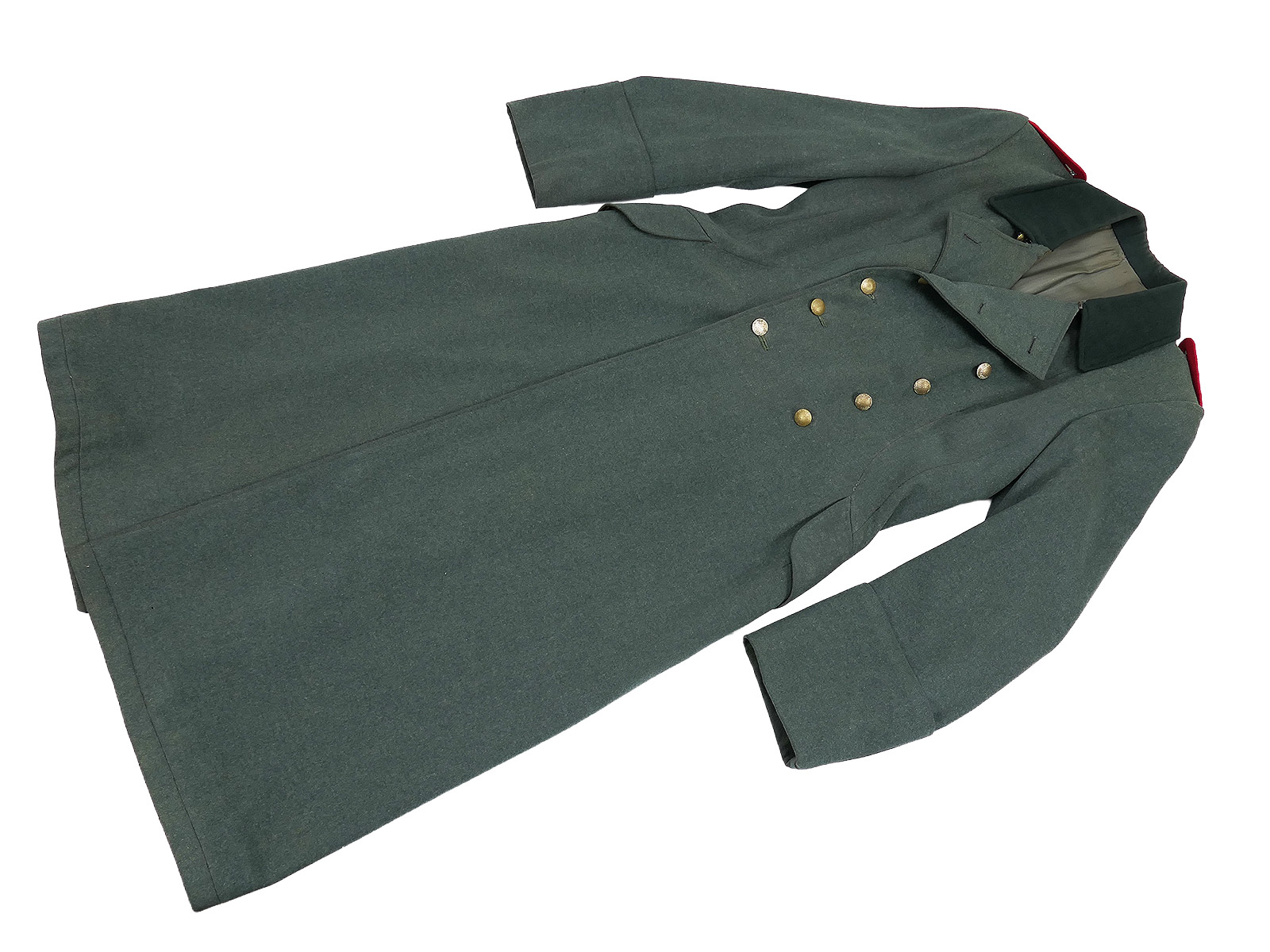 Original WK2 Wehrmacht M36 Mantel Wintermantel Oberleutnant Artillerie TOP COLLECTION