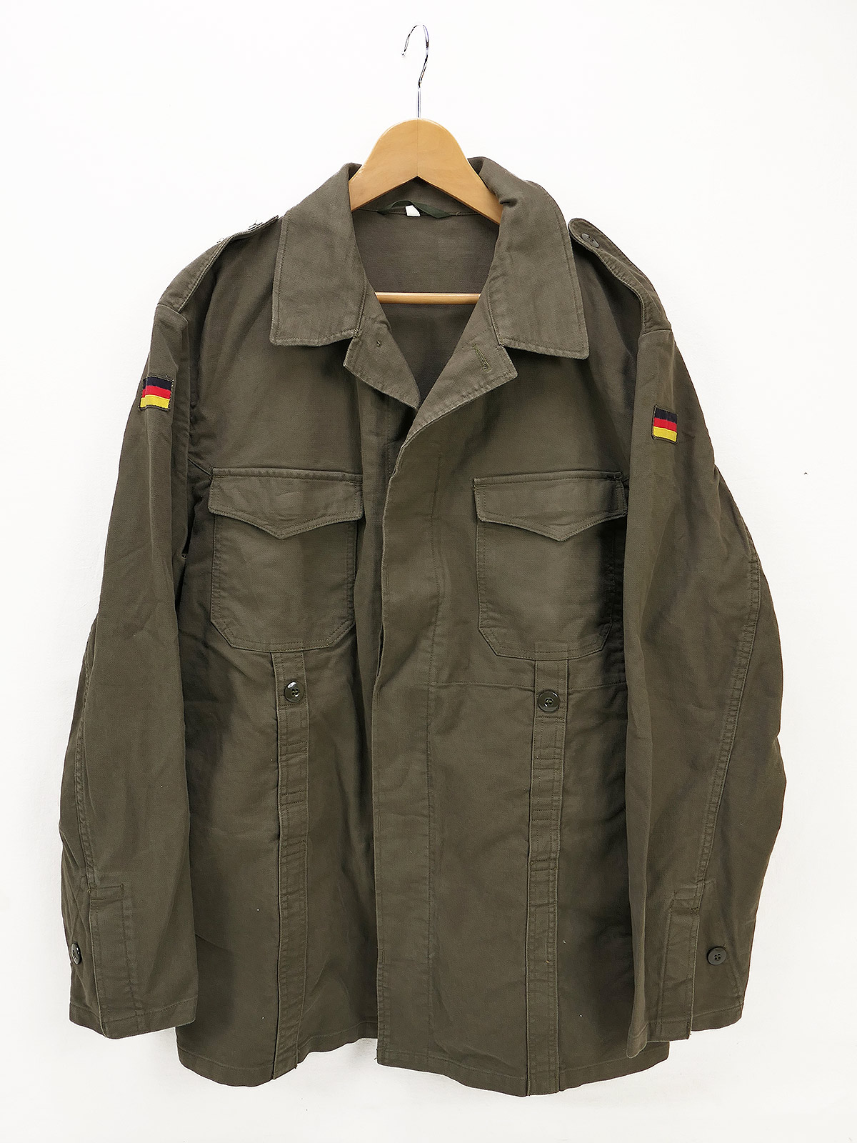 Original Bundeswehr Frühe Moleskin Feldbluse Jacke Kampfanzug oliv 1983 13 (14) aus SAMMLUNG TOP !! 