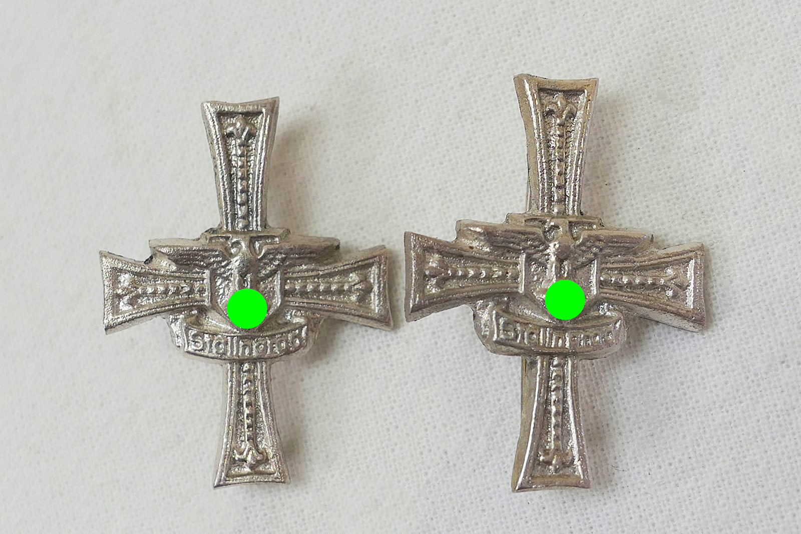 P11605607lQh72EDfTsz5 Wehrmacht Schulterstückauflagen Stalingrad / 1x Paar Auflagen für Schulterklappen