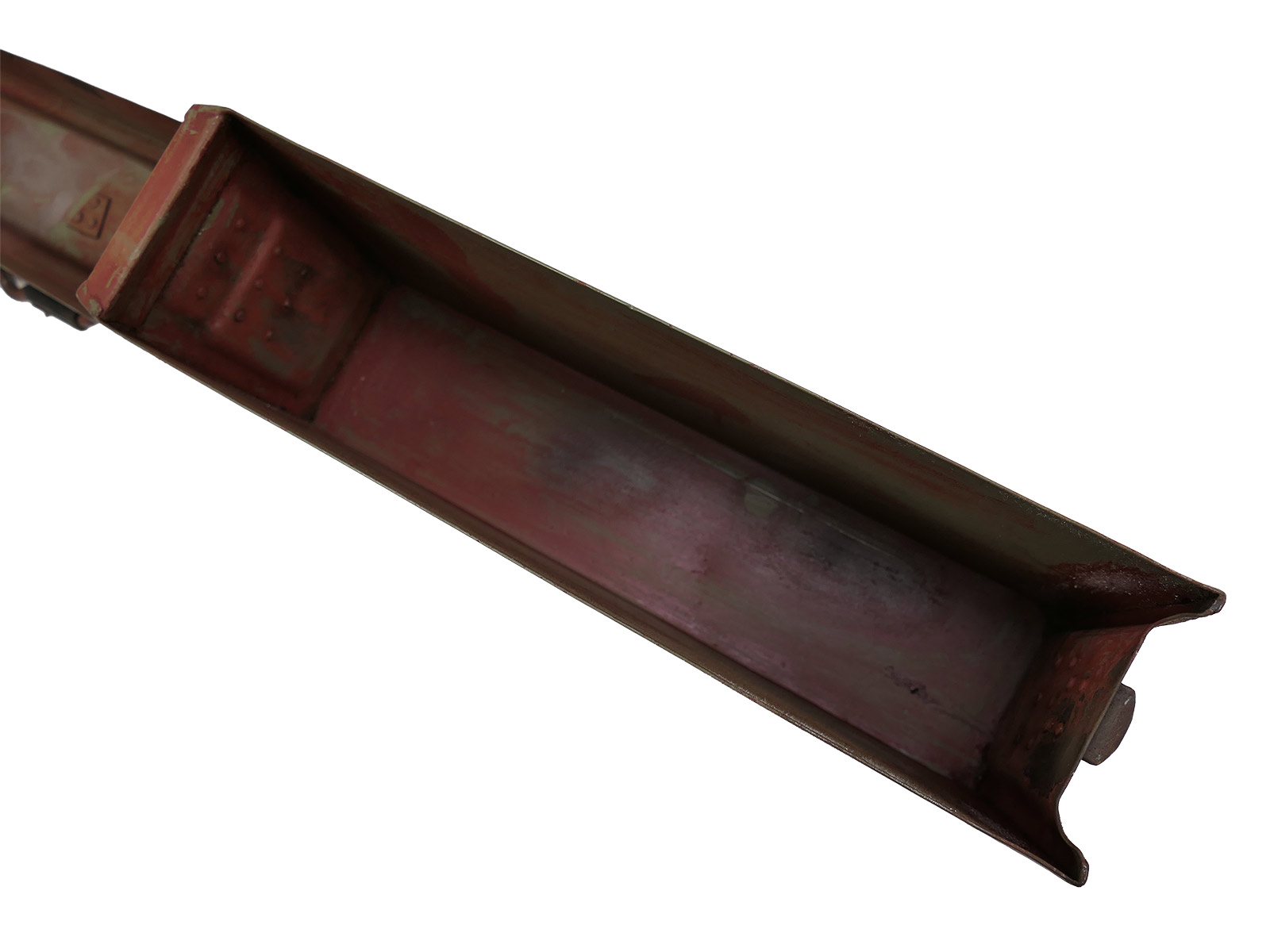 #2/ Typ Wehrmacht MG 34/42 Patronenkasten 41 Gurtkasten BATTLE WORN
