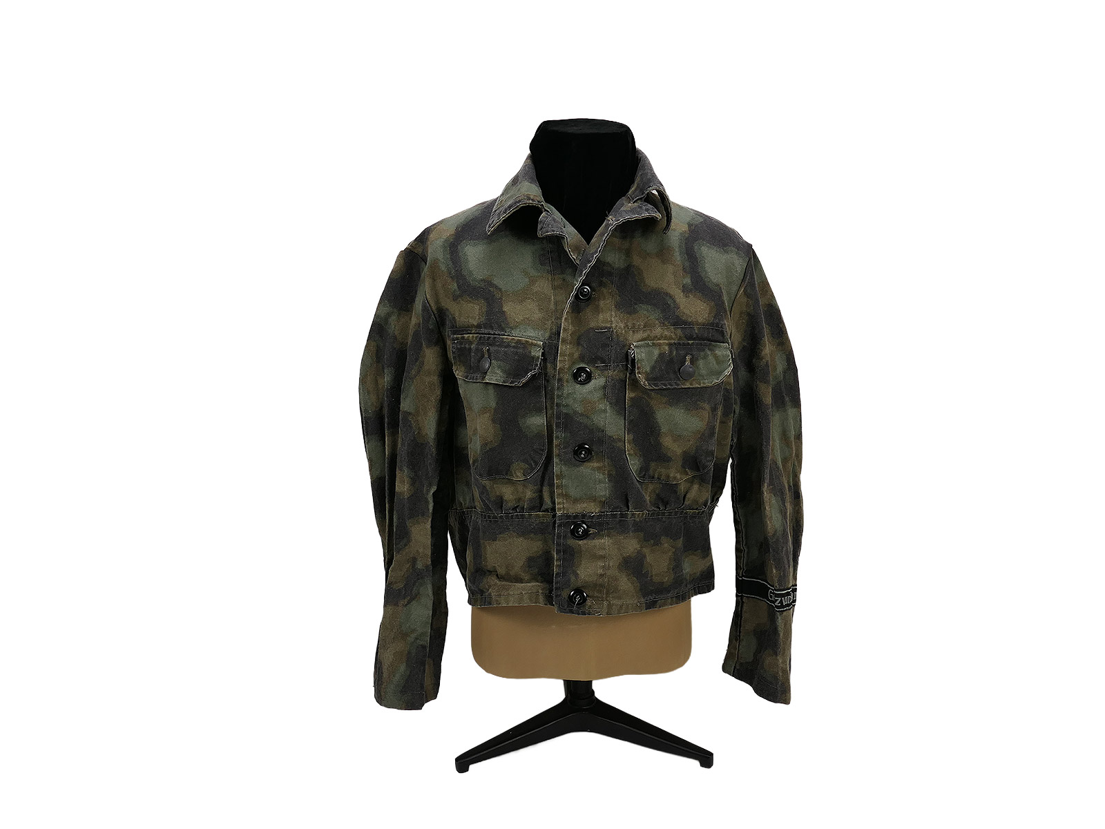 Waffen SS M45 Tarn Feldbluse Tarnjacke Rauchtarn Camouflage Blurred Edge Götz von Berlichingen