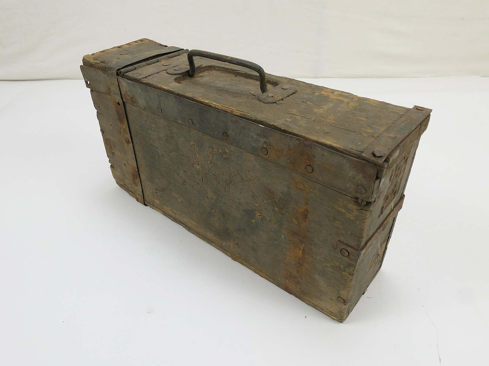 #3 Schwarzlose Munitions Holzkiste Reichswehr 1920-1930er Jahre #3 Schwarzlose Munitions Holzkiste Reichswehr 1920-1930er Jahre