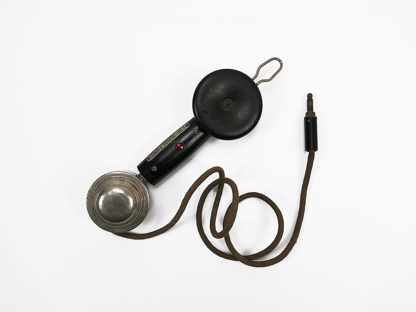 Antiker Vintage Telefonhörer Handapparat Hörer Telefon Wandtelefon vor 1945