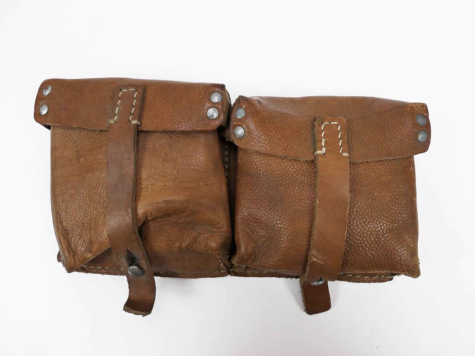 P1579463 #C Wehrmacht Original Patronentasche / Magazintasche für K43 G43 ros 1944 braun