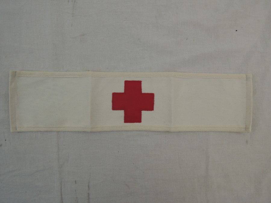US Army Uniform medic Rotkreuz Armbinde Sanitäter Kennzeichnung red cross