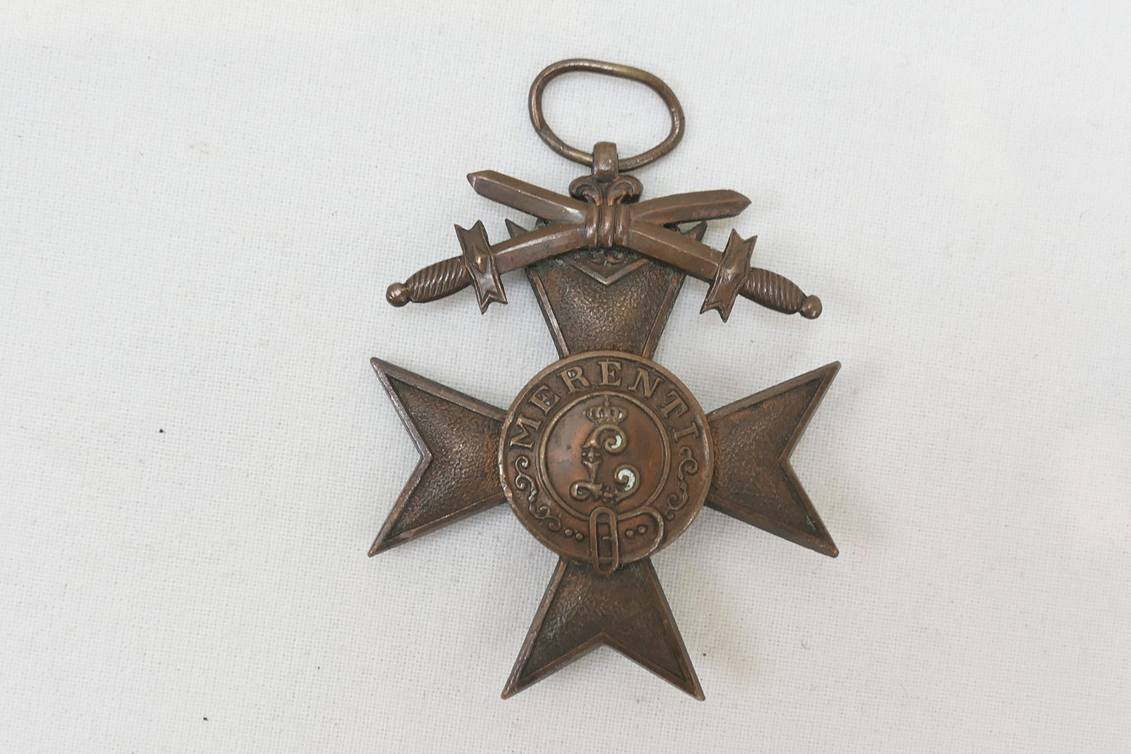 Wk1 Bayrisches Militärverdienstkreuz 3.Klasse mit Schwertern