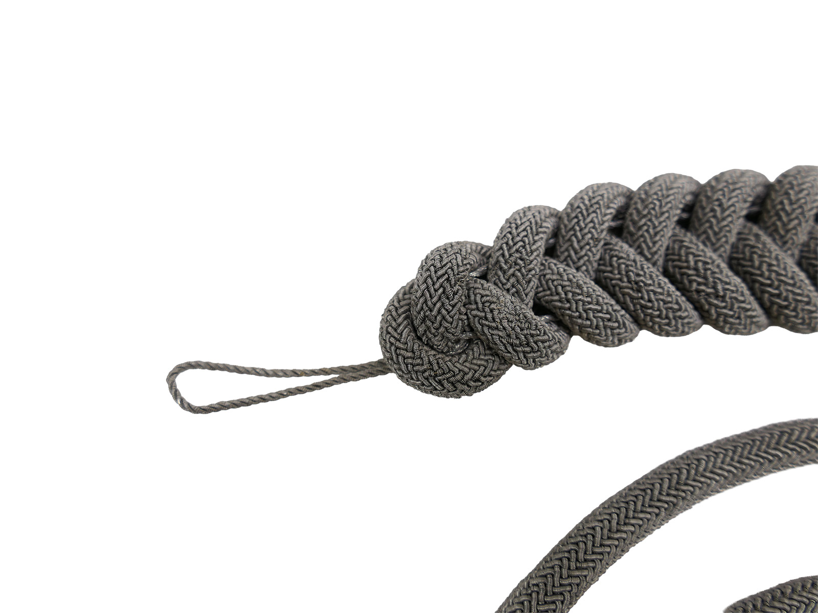 Einzelstück - Wehrmacht Offiziers Paradefangschnur Affenschaukel Adjutantenschnur COLLECTION BATTLE WORN