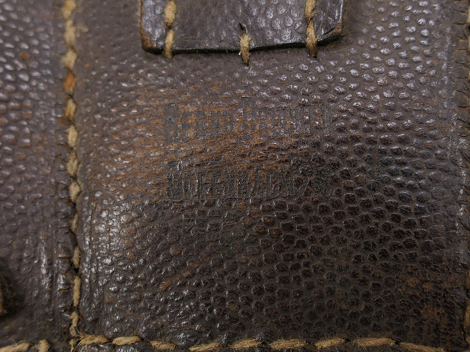 2x Ersatzteilträger Original WK1 Patronentasche Bastlerstücke unvollständig COLLECTION BATTLE WORN