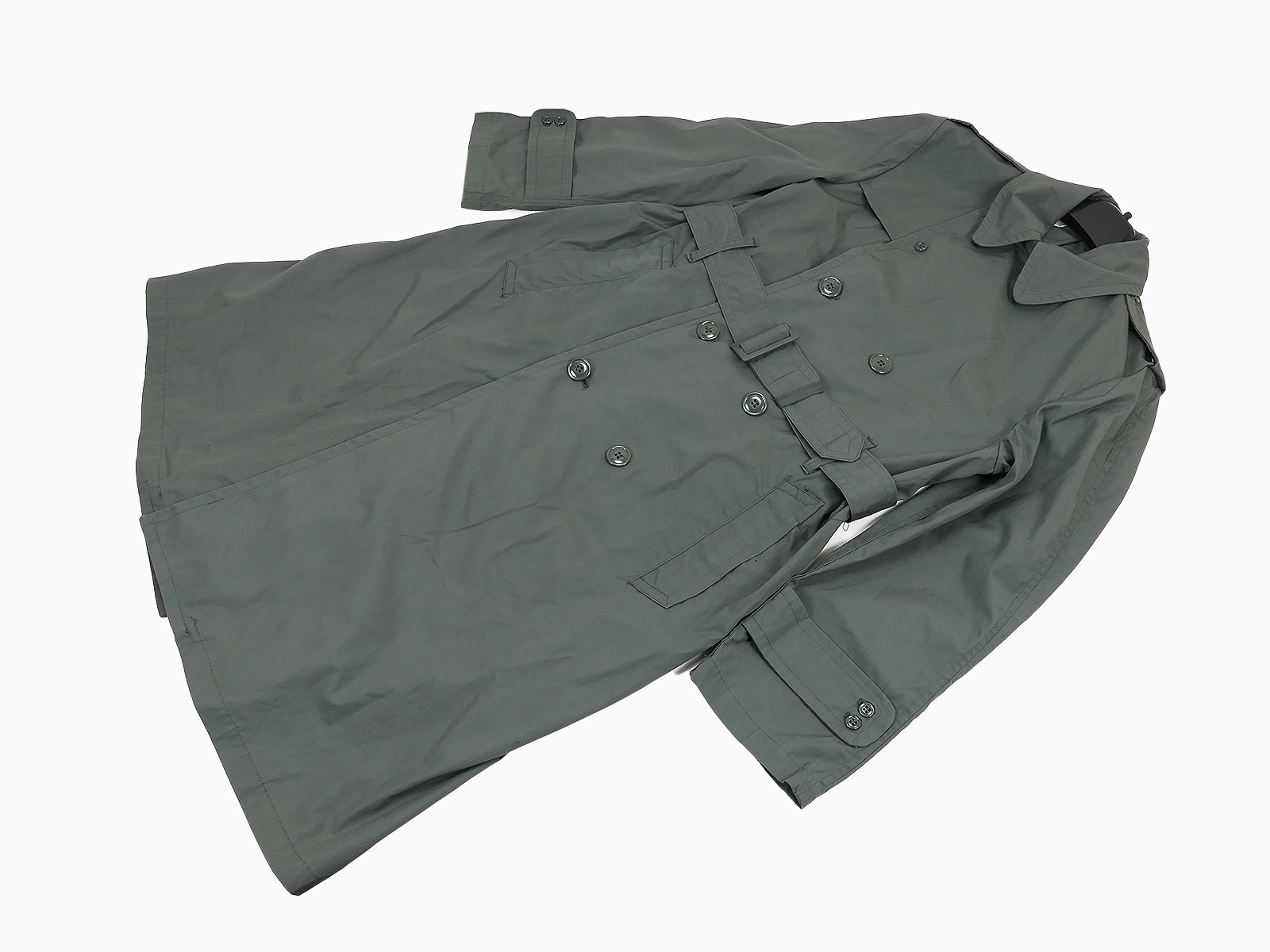 Original US Raincoat Man's 1970 Vietnam siehe RAMBO 1 Col. Trautman Mantel Trench Coat