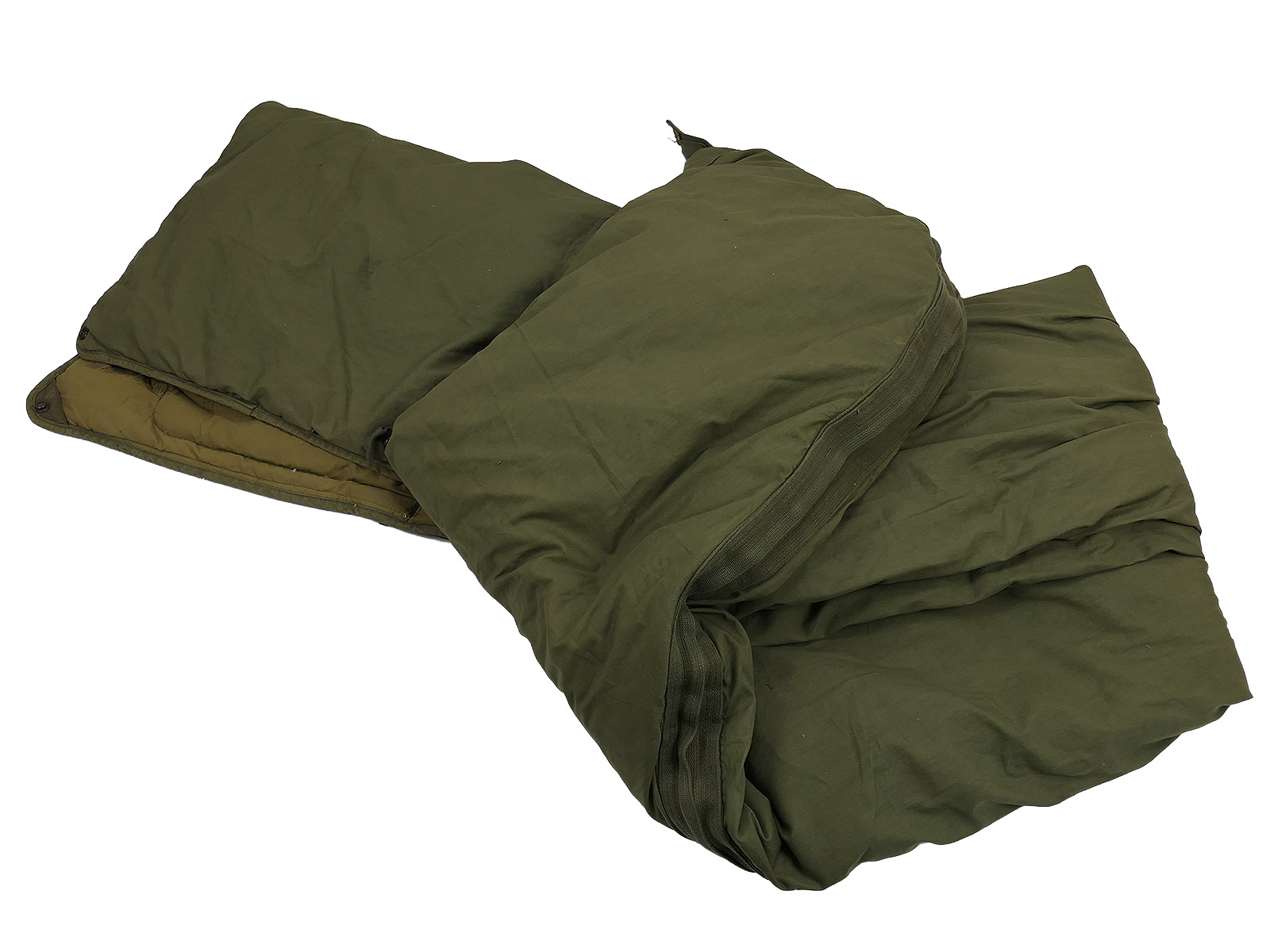 US Army Sleeping Bag COMFORTER Daunen Schlafsack Gr. Large 1952 KOREA WAR