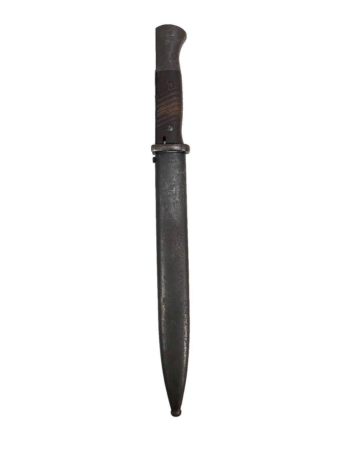 Wehrmacht Bajonett M84/98 K98 / Seitengewehr NUMMERNGLEICH cof 44 BATTLE WORN