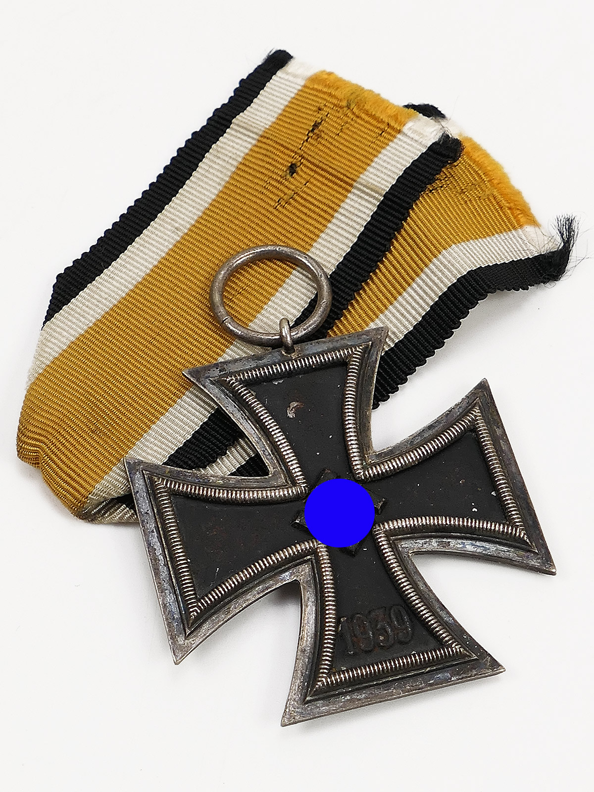 Original WK2 Eisernes Kreuz 2.Klasse 1939 / 1813 EK2 am Band 
