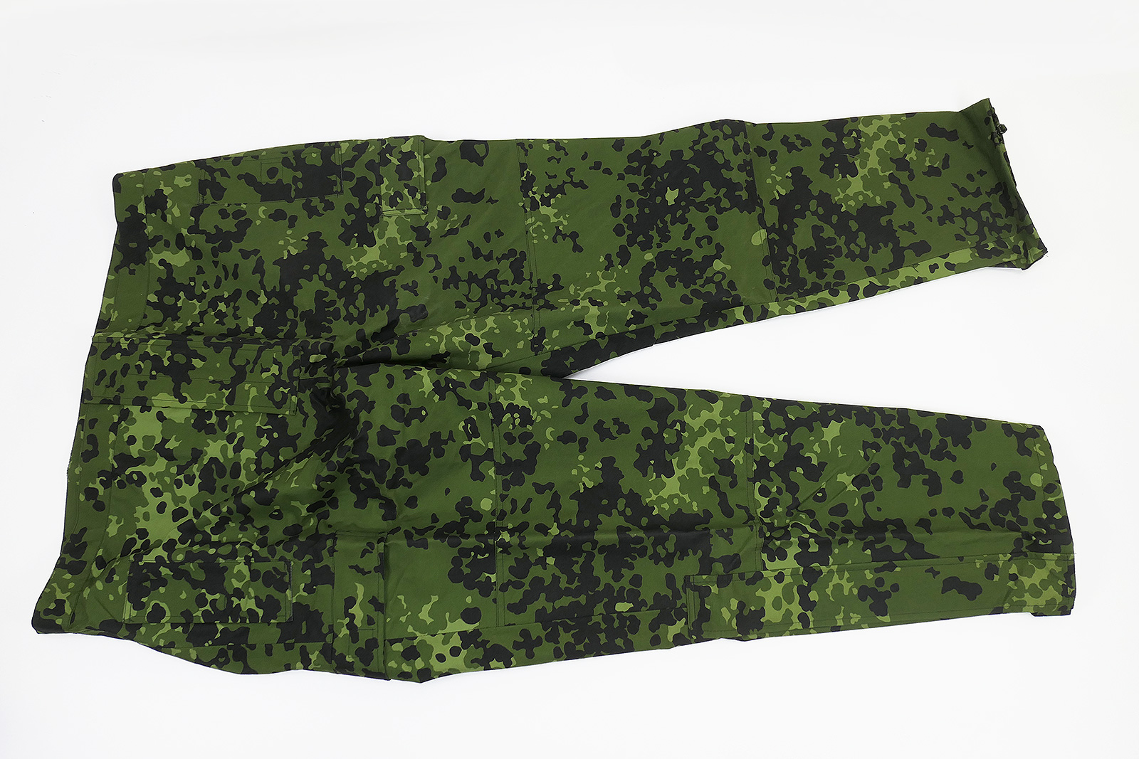 Gr. XL - Dänemark Gore-tex Nässeschutz Hose Flecktarn HMAK 2009 Regenhose