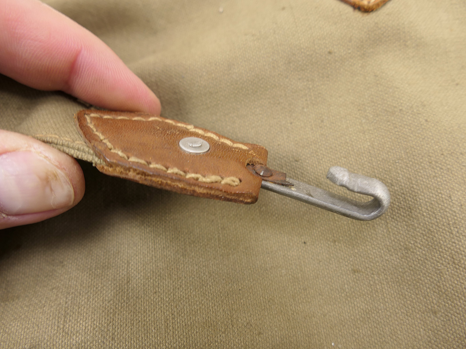 Vintage Brotbeutel mit Riemen Trageriemen COLLECTION