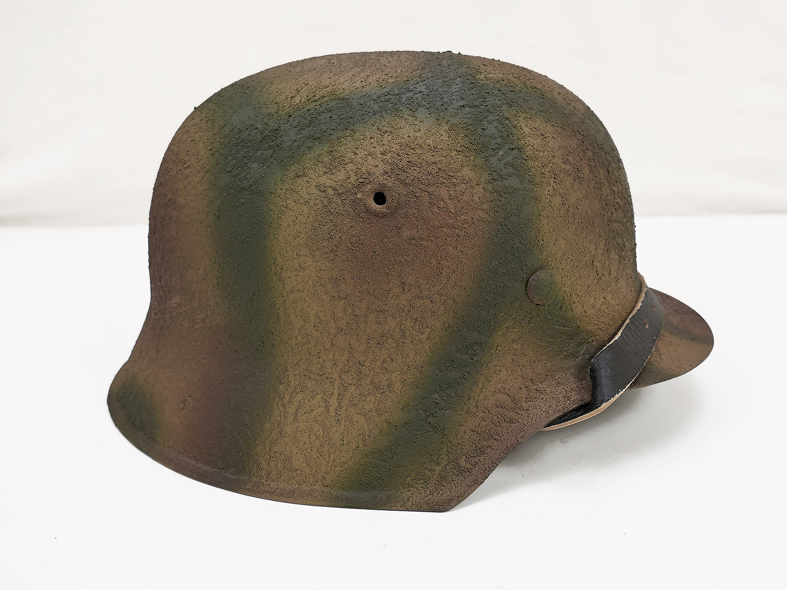#H/ Wehrmacht Normandie camouflage Stahlhelm M42 Tarnhelm Gr. 58/59