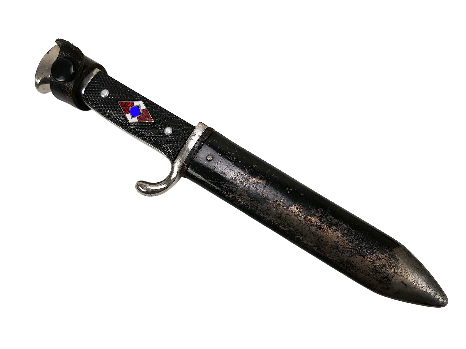 Original HJ Fahrtenmesser Doppelhersteller RZM M7/84 + Carl Schmidt Solingen 1938 COLLECTION