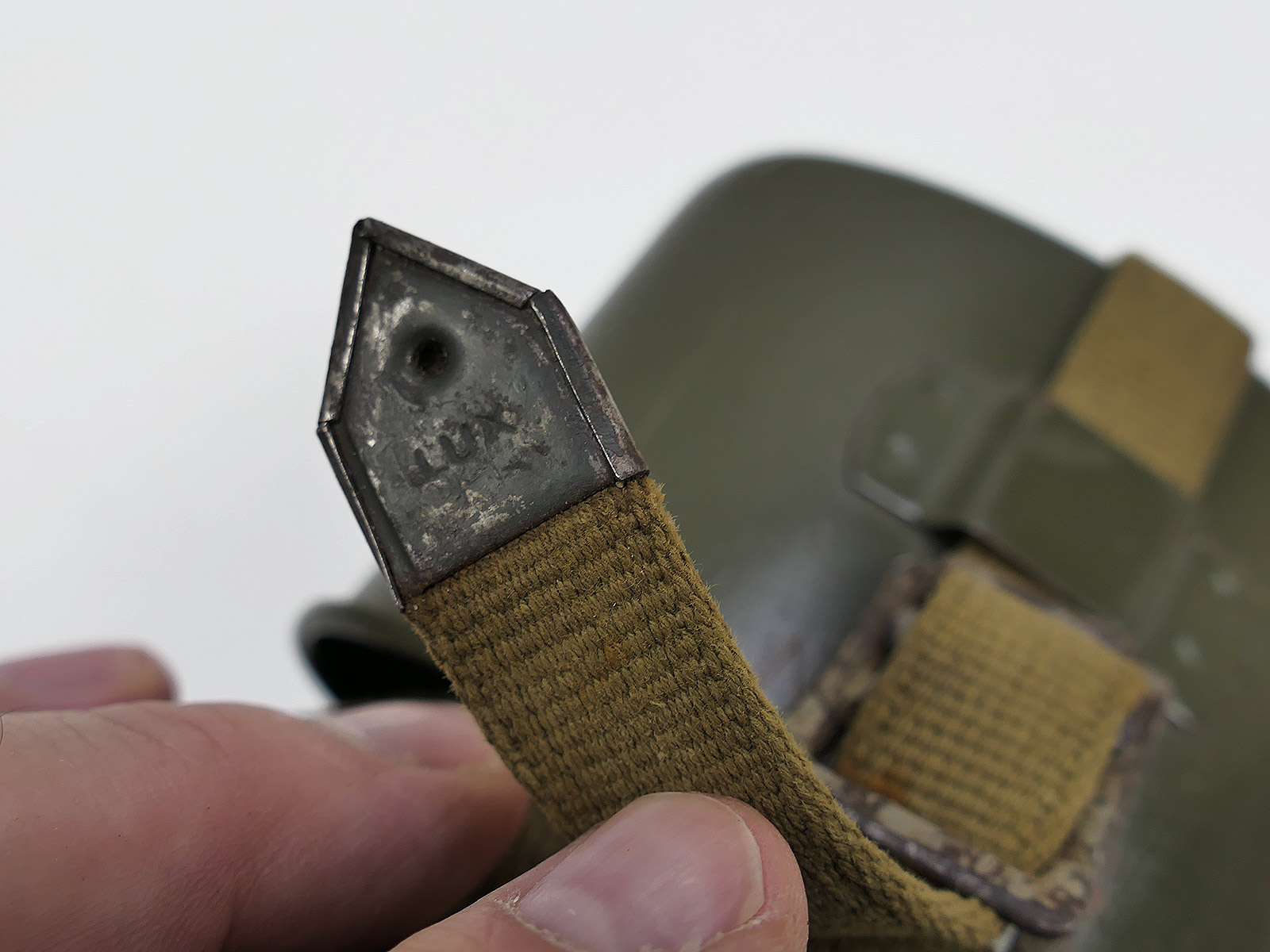 Wehrmacht Feldflasche MN42 mit Stahl Becher Wasserflasche TOP COLLECTION BATTLE WORN