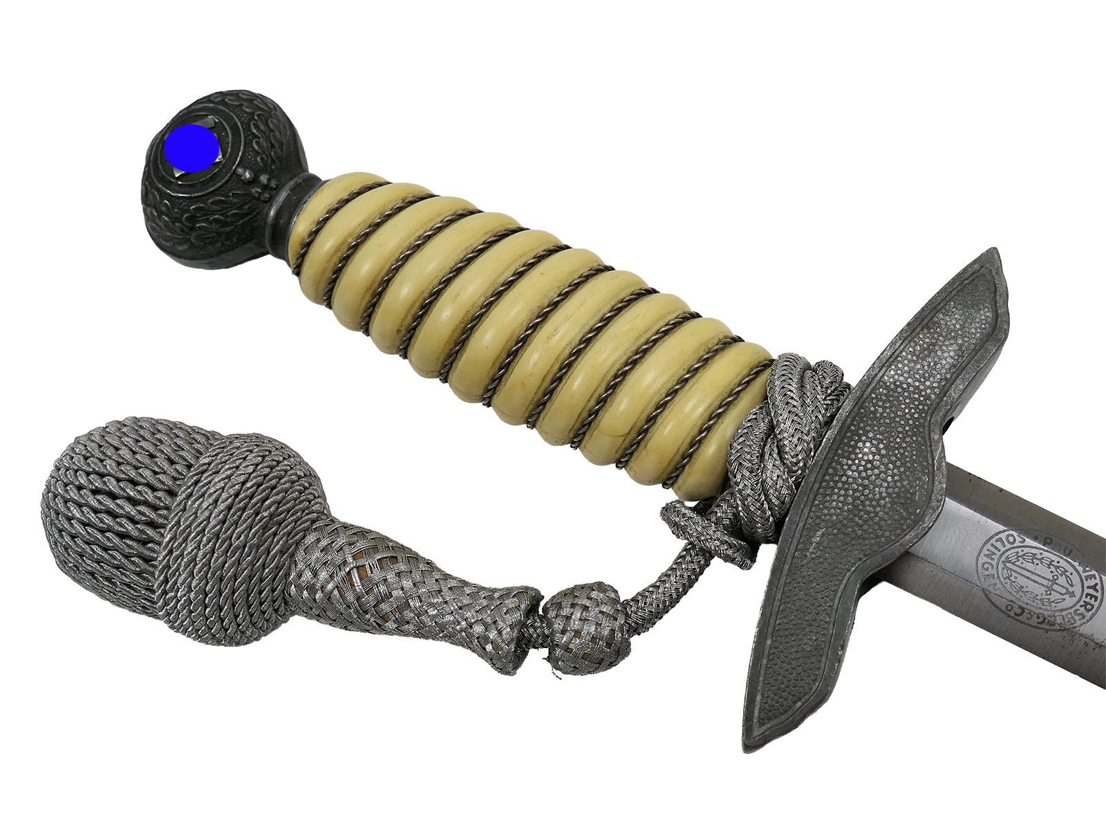 Luftwaffen Offiziersdolch P. Weyersberg Luftwaffendolch Offizier mit Portepee COLLECTION