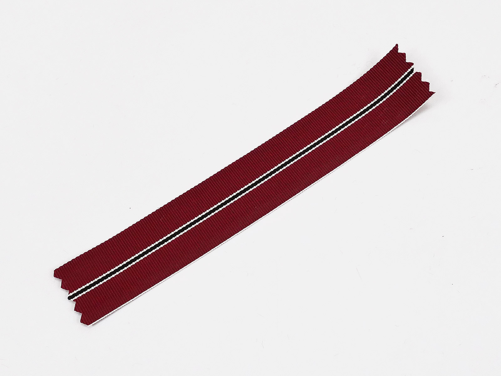 Wehrmacht 1x Band Winterschlacht im Osten für Feldbluse Knopfloch schmal 25mm x 15cm