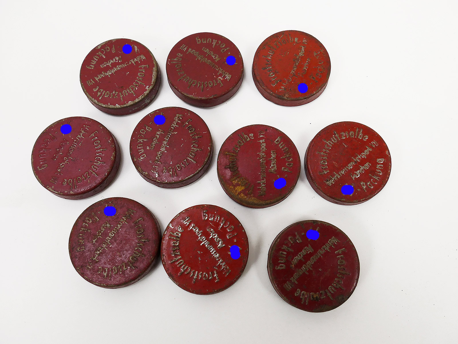 P1681389 1x Dose Frostschutzsalbe WSS Packung Wehrkreissanitätspark München