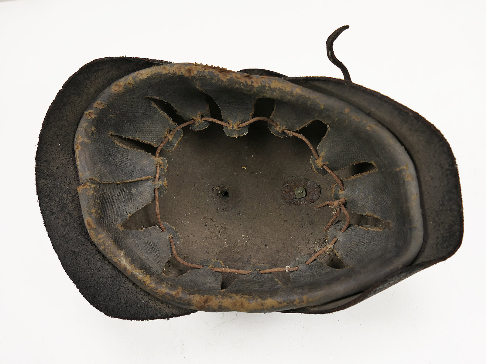 Original Feuerwehrhelm Feuerwehr Lederhelm Dekoration