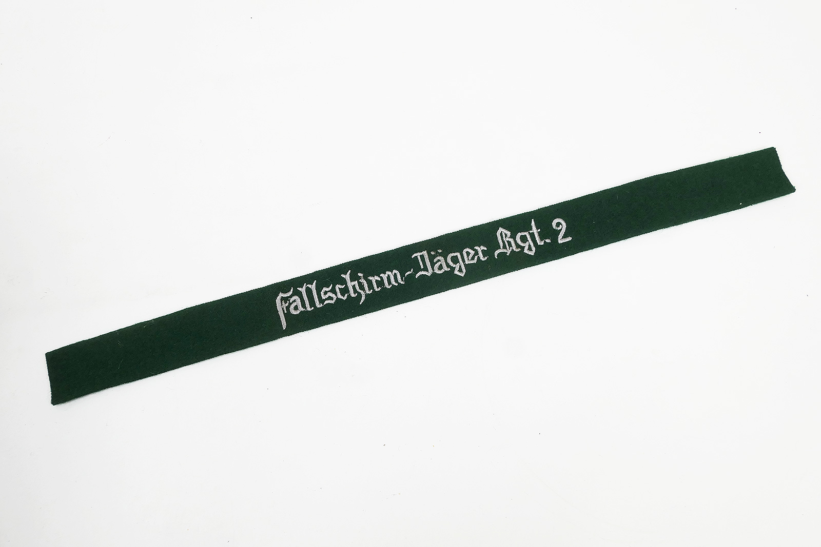 Wehrmacht Ärmelband Fallschirm-Jäger-Rgt. 2 Ärmelstreifen Fallschirmjäger Regiment