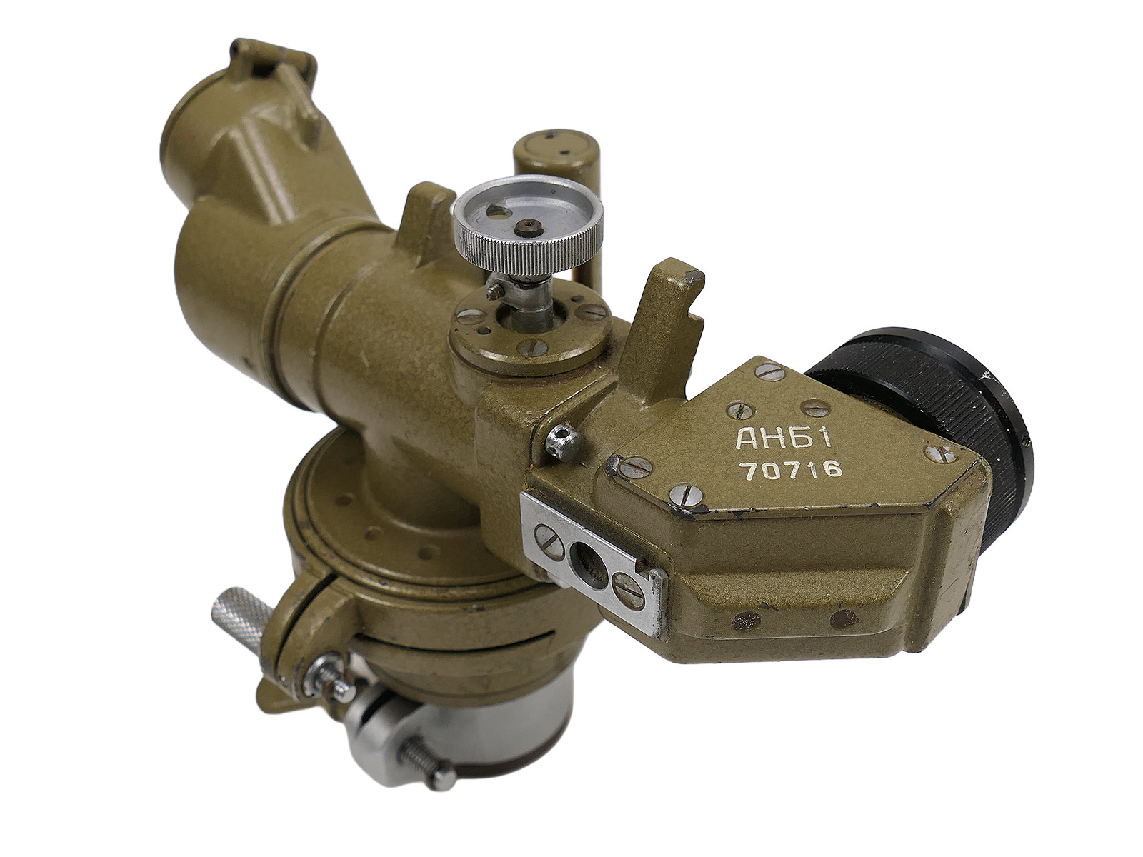Russische Optik / Artillerie-Richtkreisaufsatz ANB-1 (Orientierungsaufsatz) für Artillerie Richtkreis PAB-2