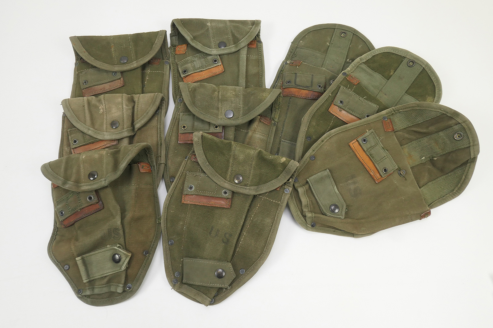 ORIGINAL US ARMY M-1956 Klappspatentasche Cover Entrenching Tool Korea Vietnam M56