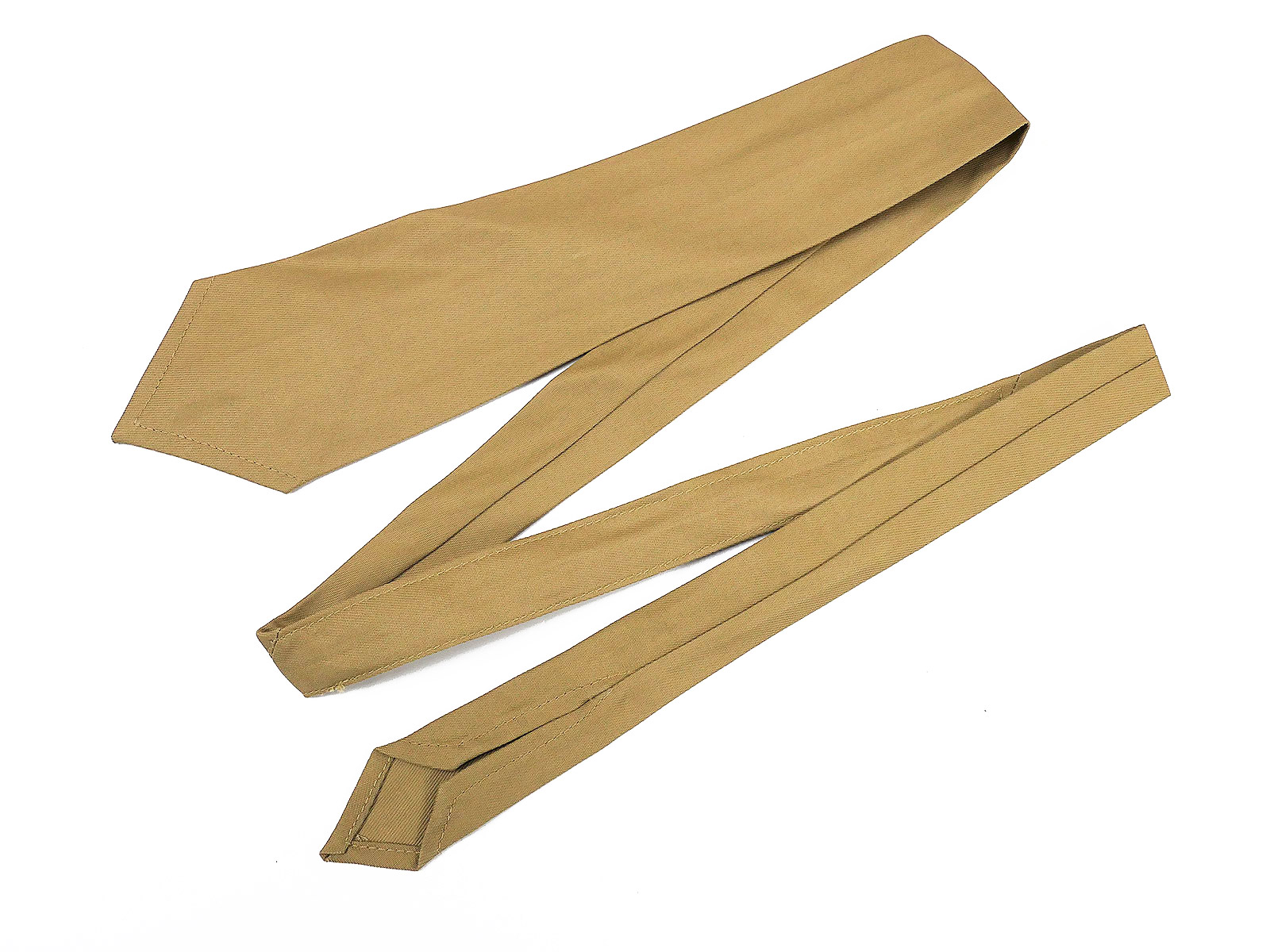 P1636054sadLbFtcHTzoO US Khaki Krawatte Uniform Hemd Schlips Binder Sandfarben