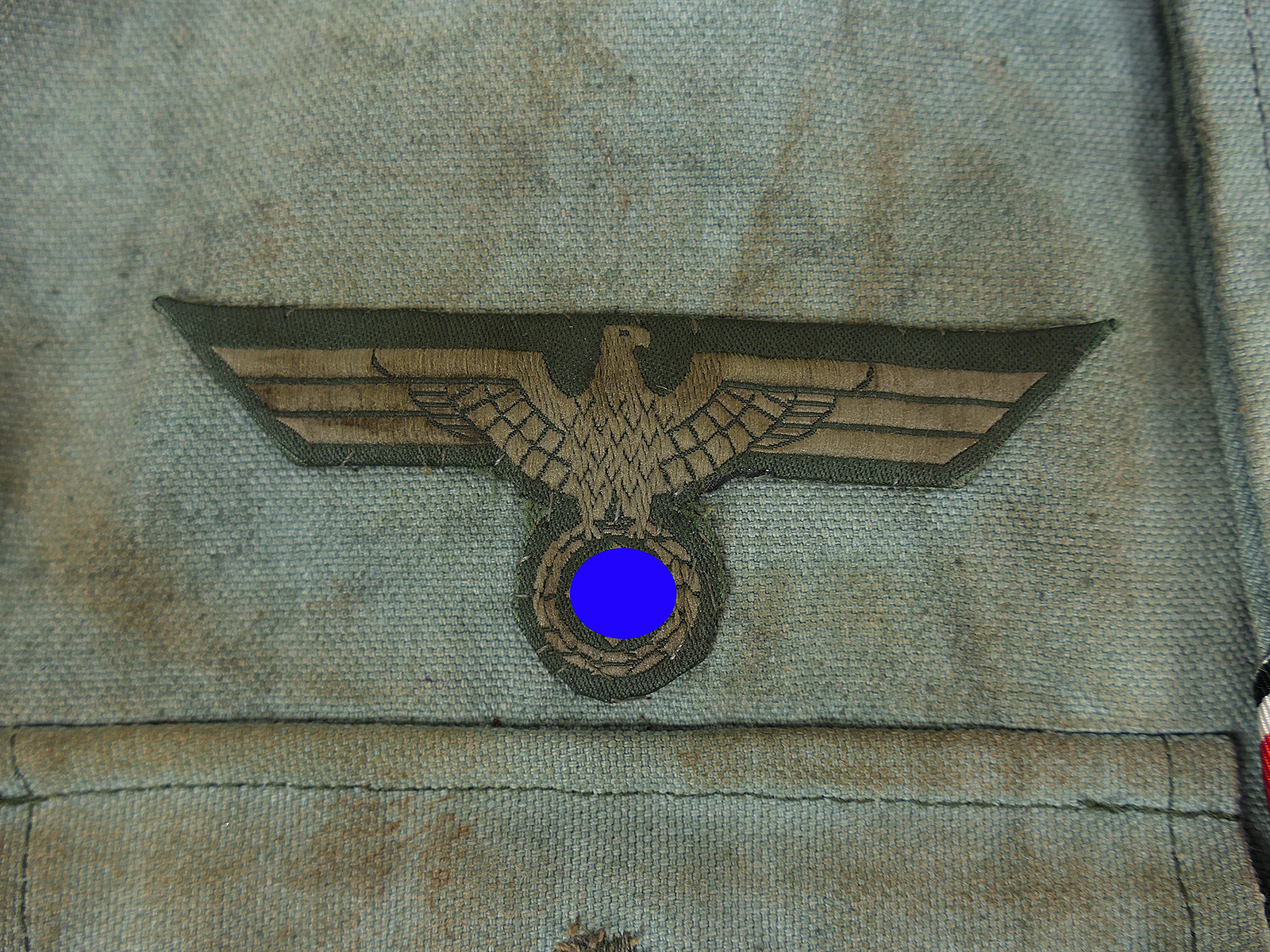 Wehrmacht M41 Offiziers Sommer Feldbluse Uniform Leutnant Panzerjäger COLLECTION BATTLE WORN