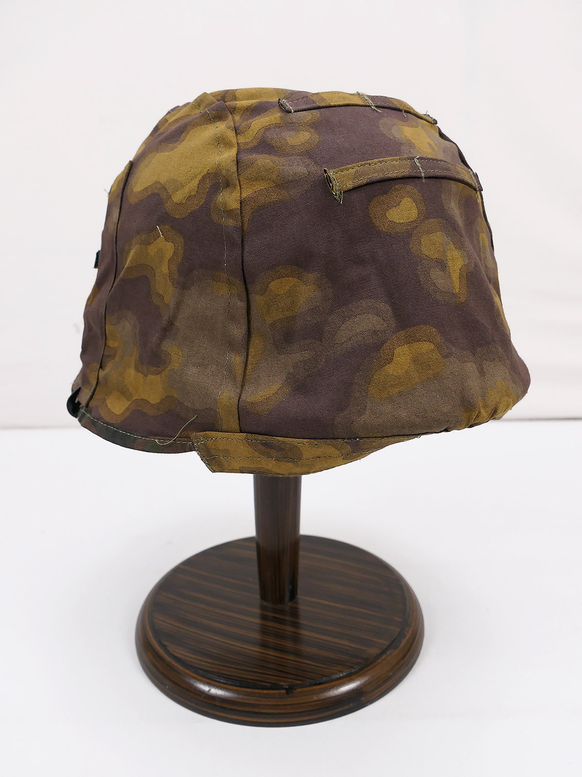 Waffen SS Helmbezug Stahlhelm Rauchtarn Helmtarnbezug