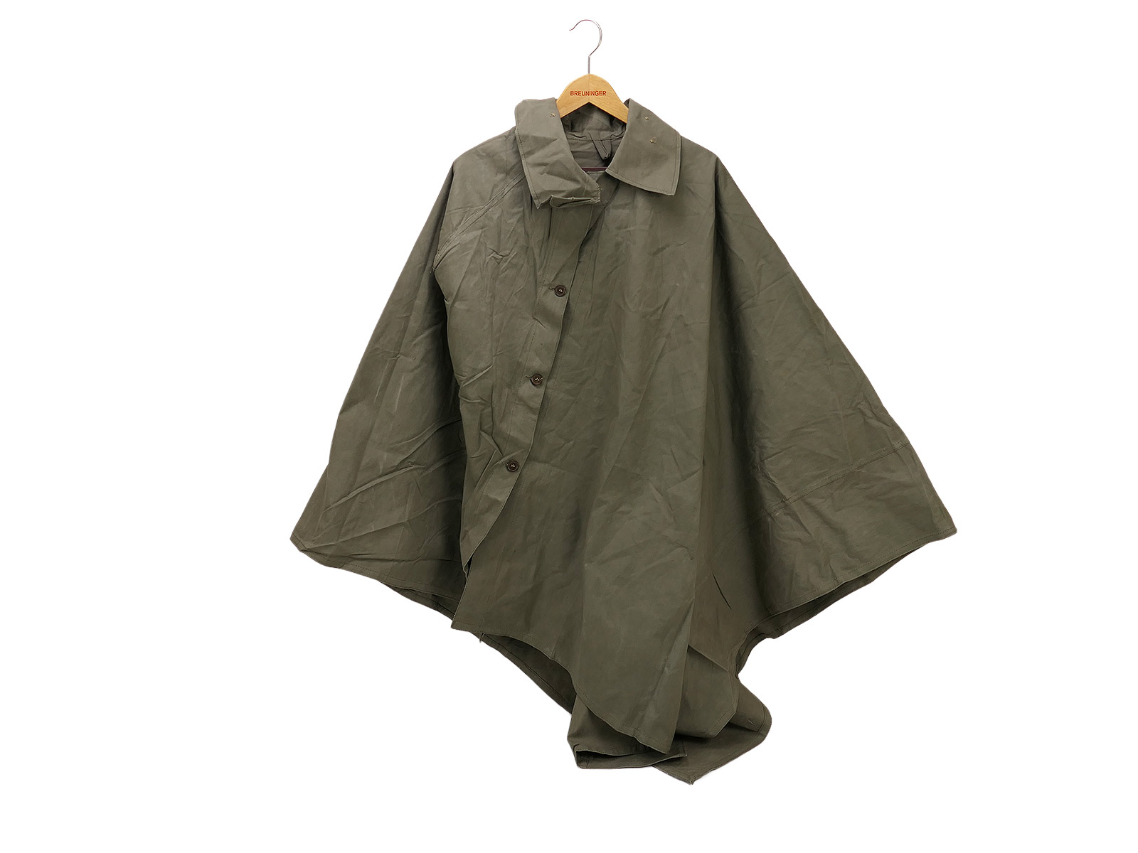 WW2 British Army MKVII Waterproof Cape / Ground Sheet Umhang Unterlage 1945 WD 